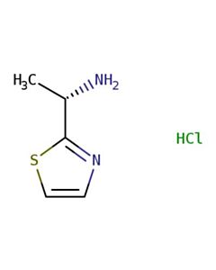 Astatech (S)-1-(THIAZOL-2-YL)ETHANAMINE HYDROCHLORIDE; 0.25G; Purity 95%; MDL-MFCD11841103